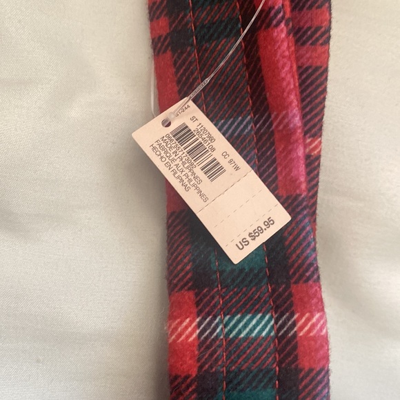 NWT Victoria Secrets plaid tote - Picture 3 of 9